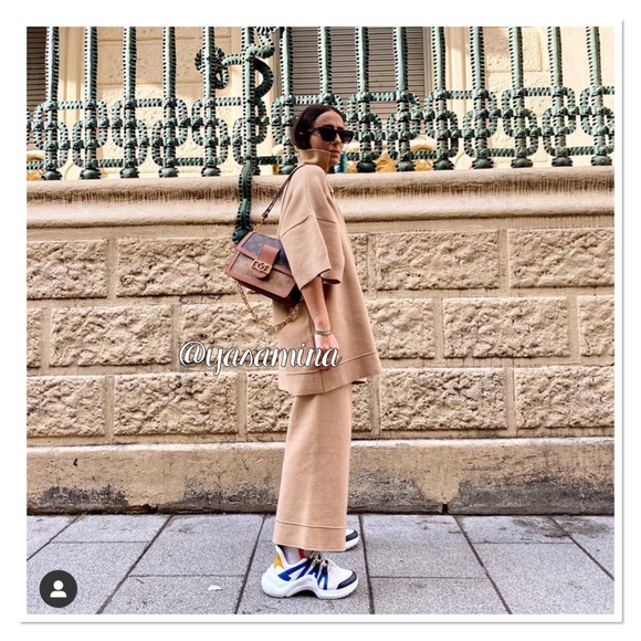 Last1🔥Zara knit culottes bloggers favorite - Picture 8 of 8